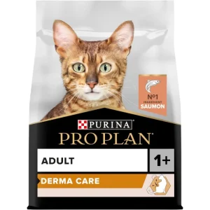 Pro Plan Adult Derma Care riche en saumon pour chat (1.5 Kg | 3 Kg)
