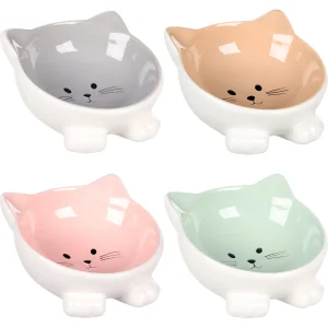 Flamingo Gamelle Pour La Nourriture et L&rsquo;eau Puzi Chat ( Rose | Vert | Beige | Gris )