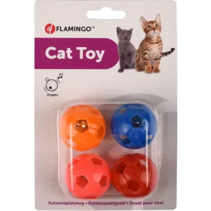 Jouet Flamingo Chat Ebru Ball (4 Balles)