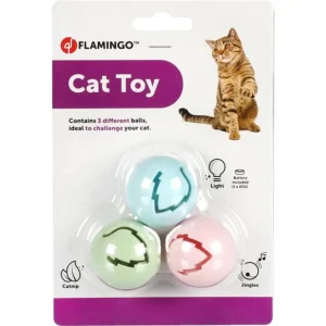 Jouet Flamingo électronique Chat Iris (3 Balles)