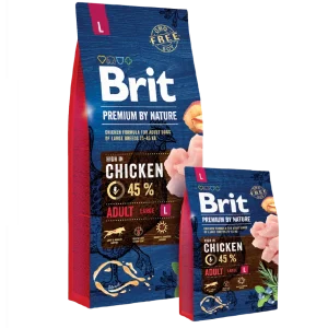 Brit Premium by Nature Croquettes ADULT Large (3 kg | 15 kg)