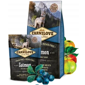 Carnilove Dog Croquettes Salmon Pour Chien Toute Race (Saumon) 4kg | 12kg