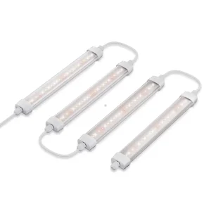 Spider Farmer Glow30 32W Éclairage latéral à spectre complet LED Barres lumineuses de croissance 13", kit de 4 barres, stimule la croissance et le rendement des bourgeons inférieurs, idéal pour le clonage, la croissance et la floraison