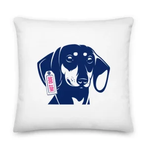 Coussin Teckel  Hot Dog