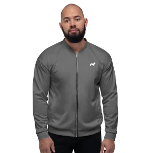 Veste Teckel  Bomber Gris Unisexe