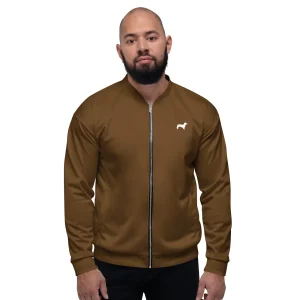 Veste Teckel  Bomber Chocolat Unisexe