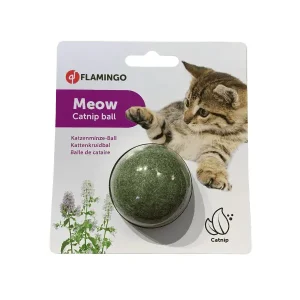 Jouet Ripa Flamingo Balle d&rsquo;herbe pour Chat