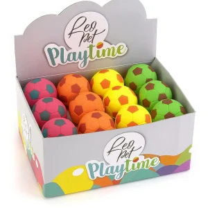 Jouet Ballon de Football en Caoutchouc LeoPet Ø 7,5 cm