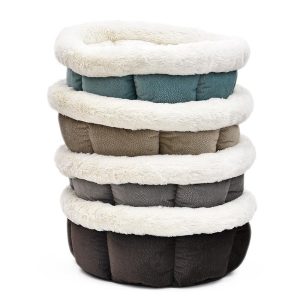 Panière ultra moltonée 100% coton pour chat en 4 couleurs