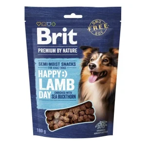 Brit Premium by Nature Semi-moist Snacks Lamb with Sea Buckthorn Dog (Agneau à l&rsquo;argousier) 180g