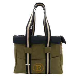 Sac de Voyage Teckel  Vert et Noir