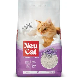 Litière agglomérante et absorbante Neu Cat Lavande (10L | 20L)